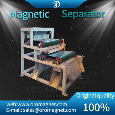 Selezionatore del nastro trasportatore di separazione magnetica della macchina del separatore magnetico da 1,5 kW 380 V