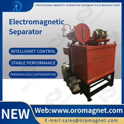 Separatore magnetico bagnato 7A250 non ferroso ceramico, caolino, residui del metallo dell'attrezzatura elettromagnetica di separazione