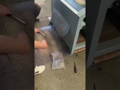 Separatore magnetico a nastro trasportatore permanente a quarzo con doppi rulli