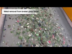 separatore di corrente di vortice per fiocchi di vetro rotti