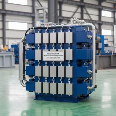 Attrezzatura di separazione magnetica di livello E comprensiva di guida tecnica all'installazione e dimensioni 1200mm X 800mm X 1500mm Progettata per la separazione