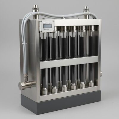 Capacità da 1 a 10 tonnellate all'ora Attrezzatura per separazione magnetica con diametro del tubo di vetro Φ50mm e livello di isolamento E adatta per impieghi gravosi