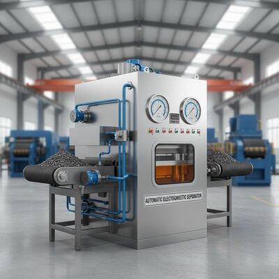 Separatore elettromagnetico automatico con sistema di raffreddamento dell'olio e forza del campo magnetico compresa tra 0,5 e 1,5 Tesla per la separazione