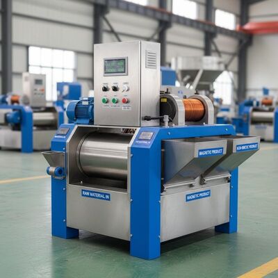 Separatore elettromagnetico automatico dotato di tensione personalizzata che fornisce separazione magnetica nella lavorazione dei materiali