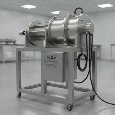 Stainless Steel Electromagnetic Separator EM2024 Powersupply 220V50Hz Magnetic Separation Equipment for Industrial Applications
