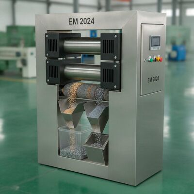 150 kg EM 2024 Separatore elettromagnetico Macchina di separazione magnetica per la rimozione dei contaminanti metallici nelle linee di produzione