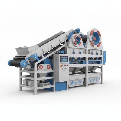 Periodo di consegna 2-4 settimane Separatore magnetico a secco personalizzabile progettato per la separazione nelle industrie minerarie e di riciclaggio