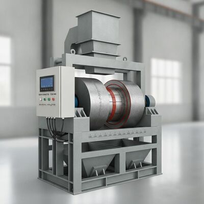 Metodo di installazione meccanico o manuale Separatore magnetico a secco con tamburo magnetico personalizzabile dal diametro di 500 a 2000 mm