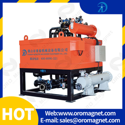 Separatore magnetico ad alta intensità 380V 22000KG di separazione elettromagnetica fine