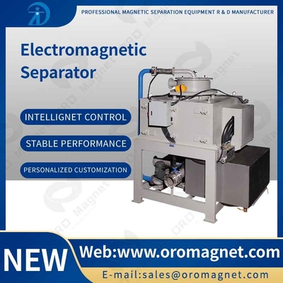 Diagramma magnetico bagnato 380v del separatore dei residui durevoli facile da operare
