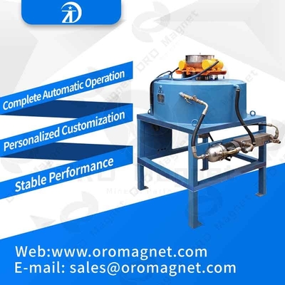 Separatore magnetico macchina industriale separatore a tamburo magnetico caolino feldspato quarzo sabbia alimentare medicina plastica