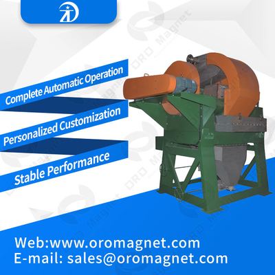 Separatore magnetico ad alto gradiente di minerale d'oro 380v Separatore magnetico di minerale di ferro per la rimozione del ferro