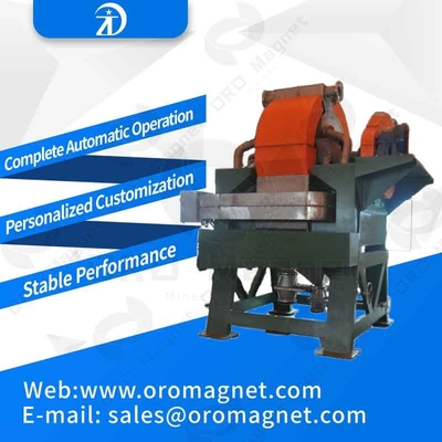 Separatore magnetico ad alto gradiente di minerale d'oro 380v Separatore magnetico di minerale di ferro per la rimozione del ferro