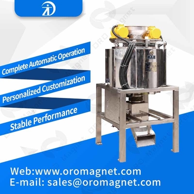 Materiale non metallico Magnetic Separator Machine / Magnetic Separation Risparmio energetico per la lavorazione minerale a secco