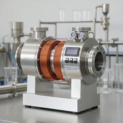 Separatore di particelle magnetiche con alimentazione da 20-325 mesh con bobina in rame durevole per la separazione magnetica
