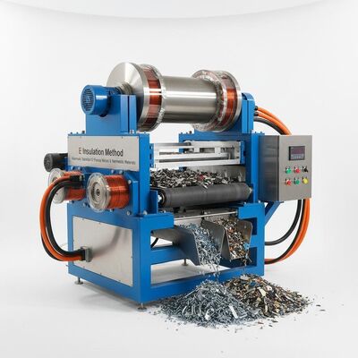 E Metodo di isolamento Separatore elettromagnetico Separazione automatica dei metalli ferrosi Materiali non metallici Macchina di separazione magnetica industriale