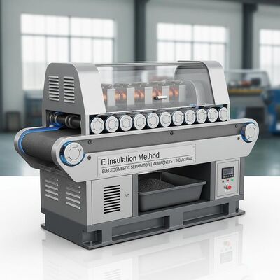 Metodo di isolamento E Separatore Elettromagnetico Incorporante 44 Magneti Progettato per la Separazione Magnetica e Industriale