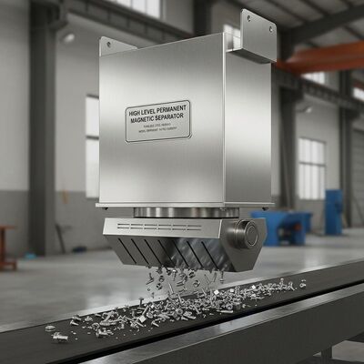 Separatore magnetico permanente di alto livello con materiale di alloggiamento in acciaio inossidabile e corrente nominale