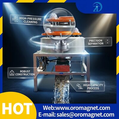 Attrezzature di separazione magnetica a prestazioni stabili progettate per impianti di lavorazione del carbone