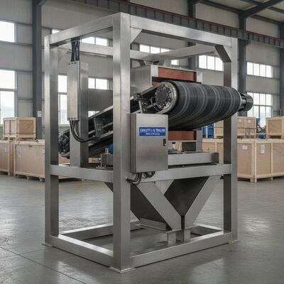 Separazione di materiali magnetici in miniera e riciclaggio Separatore elettromagnetico in acciaio inossidabile Capacità da 1 a 15 t/ora