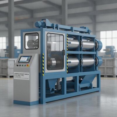 Separatore magnetico a secco personalizzabile Periodo di consegna 2-4 settimane Attrezzature per la separazione dei materiali magnetici e l'industria mineraria