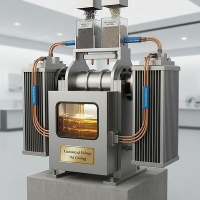 Separatore Elettromagnetico a Tensione Personalizzata Progettato con Raffreddamento ad Olio e Metodo di Isolamento E per Risultati di Separazione Magnetica