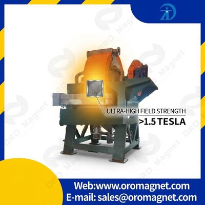 Macchina a magnete a piastra permanente di installazione semplice con elevata intensità di campo magnetico che garantisce funzionamento e prestazioni magnetiche