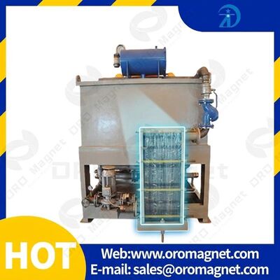 Distribuzione uniforme del campo magnetico Separatore magnetico a piastra di ferro ad alta intensità di campo magnetico per uso industriale